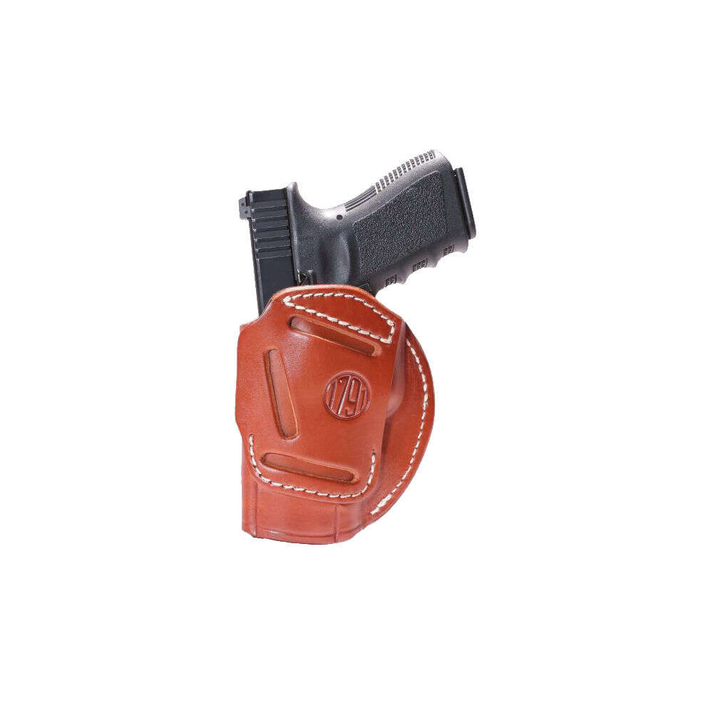 Holsters 1791 Gunleather 06 1791 3WH-6-CBR-A   3WAY OWB P320/PPQ/BER 92 CL BRN
